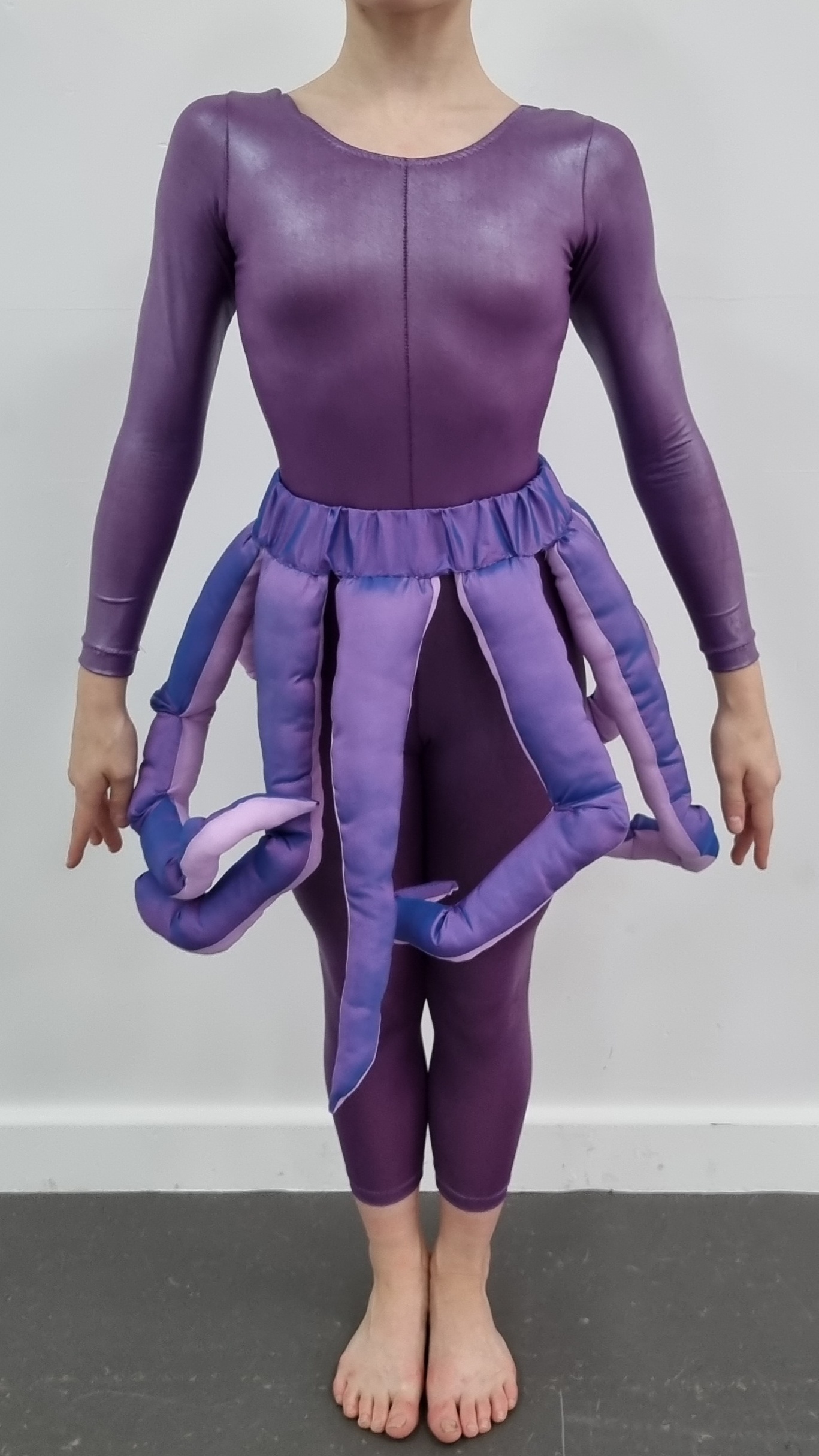 Little Mermaid Metallic Purple Catsuit (Ursula)
